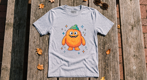 Fuzzy monster T-Shirt